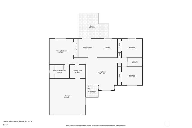 1180 E Trails End Drive, Belfair, WA 98528