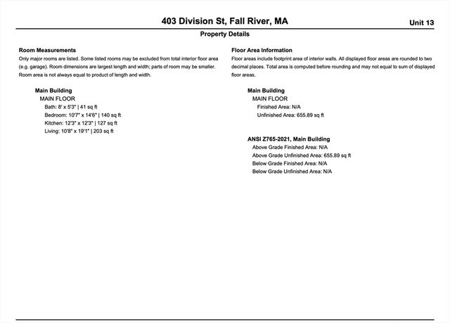 403 Division Street 13, Fall River, MA 02721