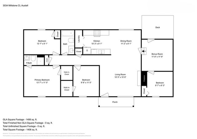 3034 Millstone Court, Austell, GA 30106