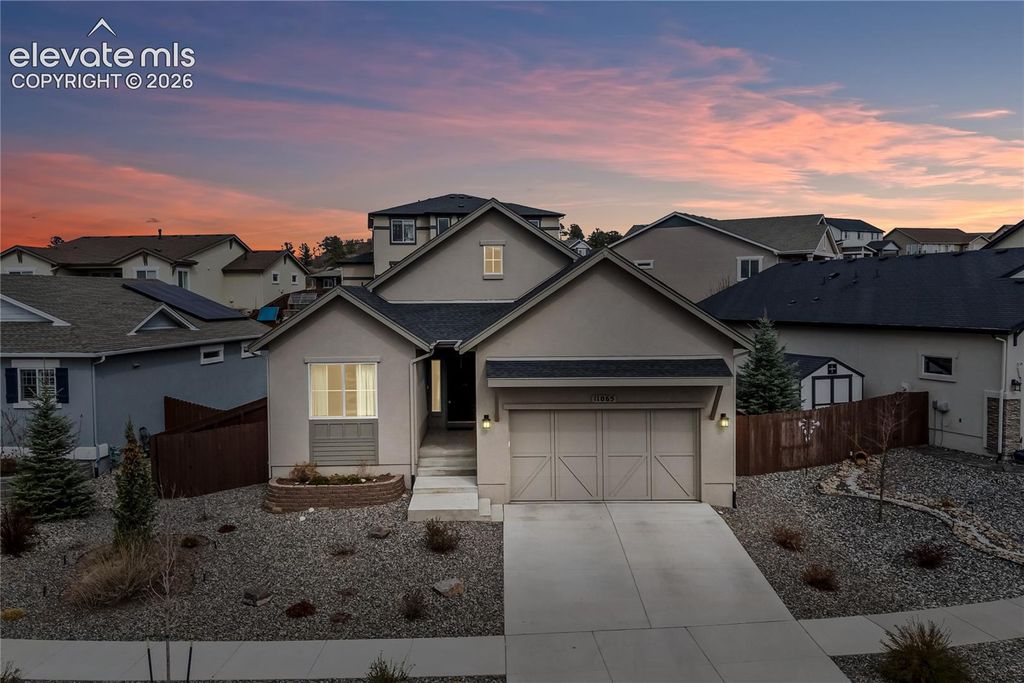 11065 Deer Feather Drive, Colorado Springs, CO 80908 — exterior