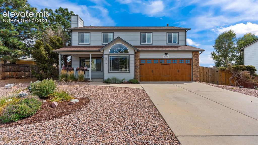 8045 Sangor Drive, Colorado Springs, CO 80920 — exterior