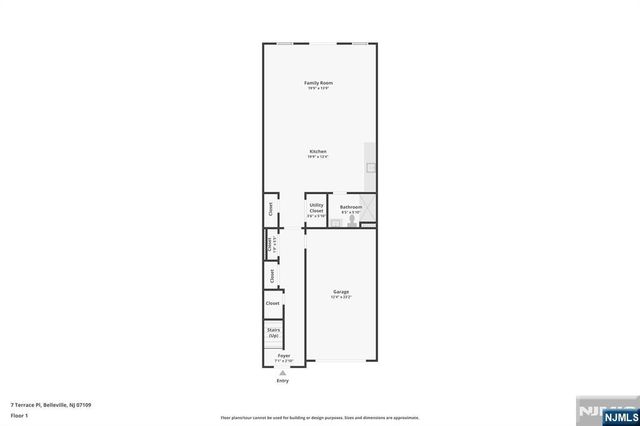 7 Terrace Place, Belleville, NJ 07109