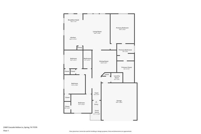 21807 Cascade Hollow Lane, Spring, TX 77379