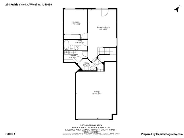 274 Prairie View Lane 274, Wheeling, IL 60090