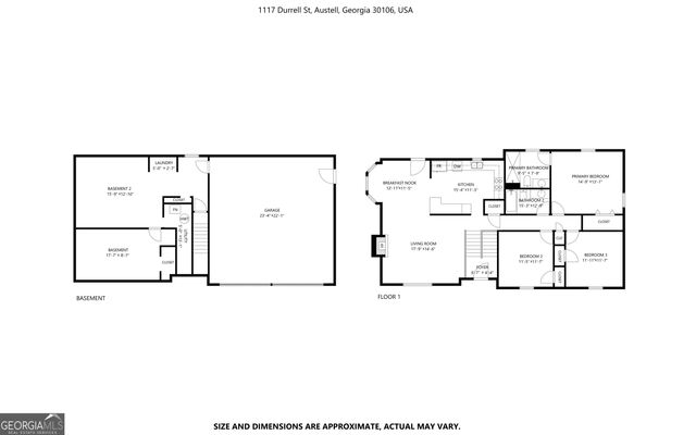 1117 Durrell Street, Austell, GA 30106