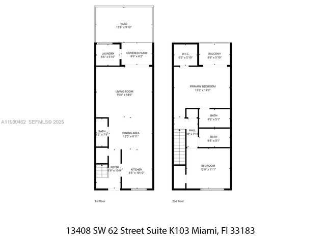 13408 SW 62nd St 103K, Miami, FL 33183
