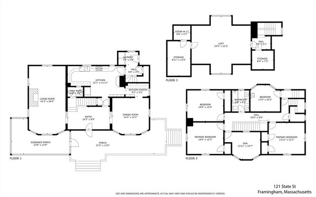 121 State St, Framingham, MA 01702