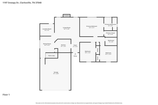 1197 Snoopy Dr, Clarksville, TN 37040