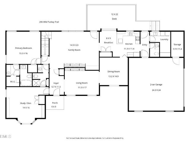 206 Wild Turkey Trail, Chapel Hill, NC 27516