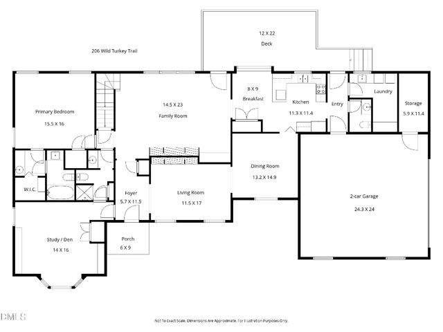 206 Wild Turkey Trail, Chapel Hill, NC 27516