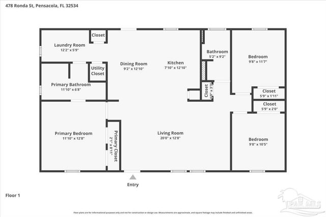 478 Ronda St, Pensacola, FL 32534