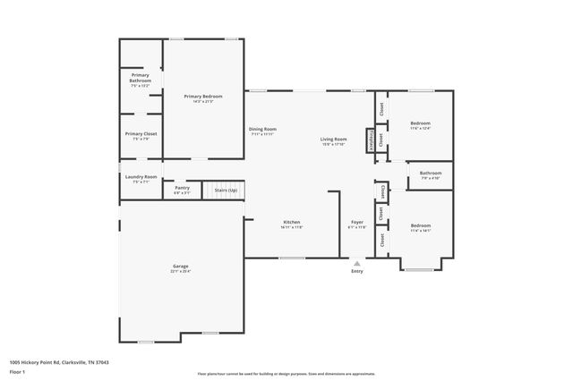 1005 Hickory Point Rd, Clarksville, TN 37043