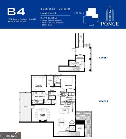 1200 Ponce de Leon Avenue NE B4, Atlanta, GA 30306