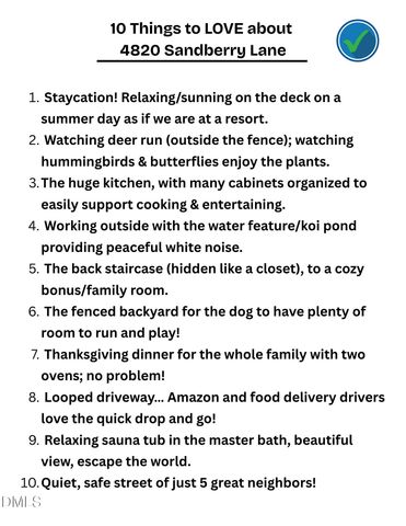 4820 Sandberry Lane, Raleigh, NC 27613