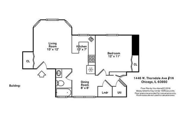 1446 W Thorndale Avenue 3N, Chicago, IL 60660