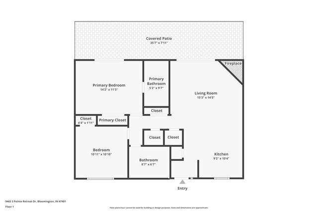 9465 S Pointe Retreat Drive, Bloomington, IN 47401
