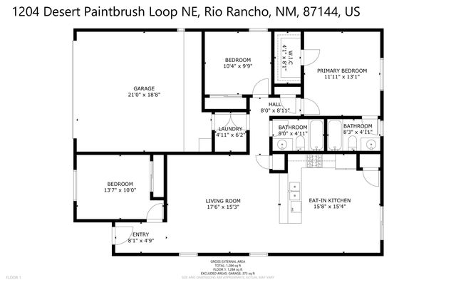 1204 Desert Paintbrush Loop NE, Rio Rancho, NM 87144