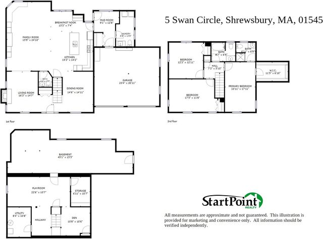 5 Swan Cir, Shrewsbury, MA 01545