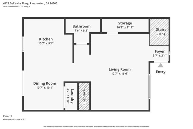 4428 Del Valle Parkway, Pleasanton, CA 94566