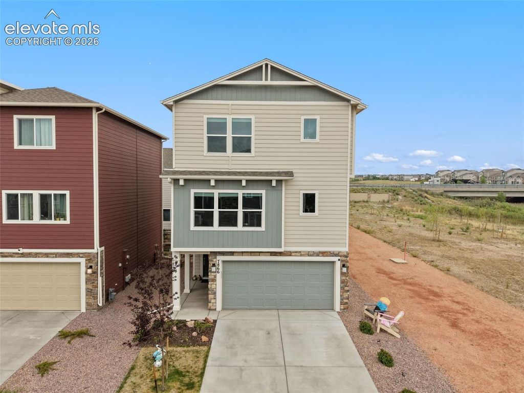 7866 Piton Point, Colorado Springs, CO 80923 — exterior