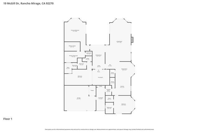 19 McGill Drive, Rancho Mirage, CA 92270