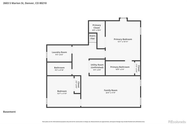 2603 S Marion Street, Denver, CO 80210