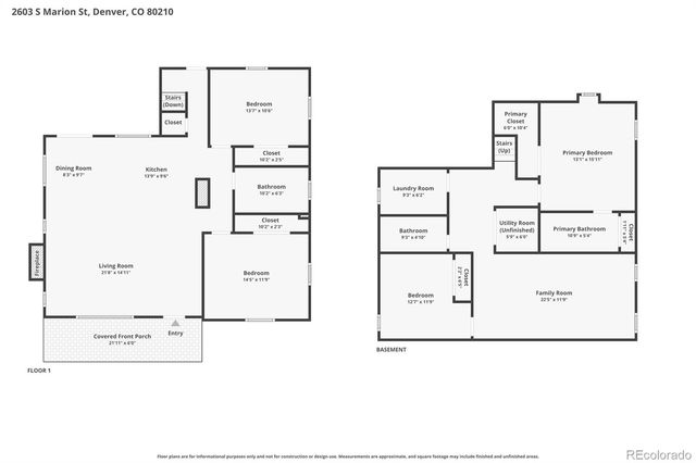 2603 S Marion Street, Denver, CO 80210