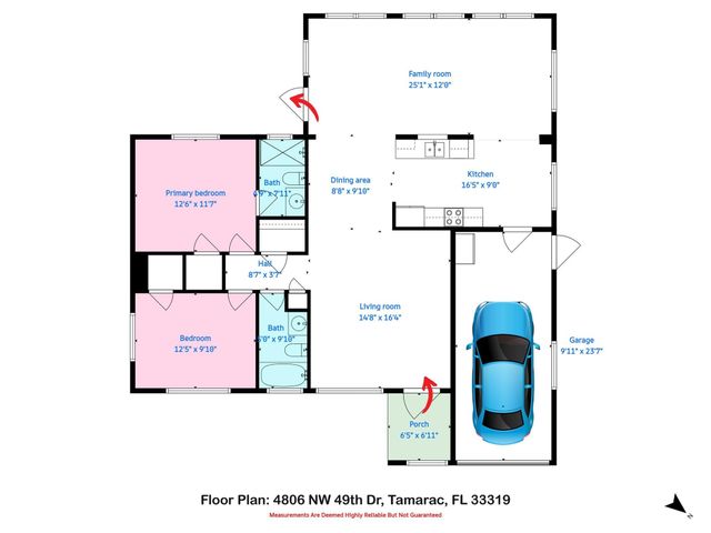 4806 NW 49 Drive, Tamarac, FL 33319
