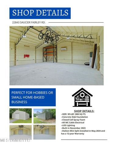 22843 Saucier Fairley Road, Saucier, MS 39574