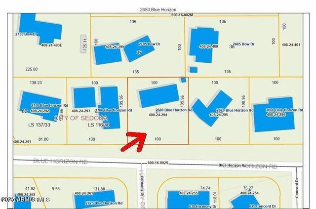 2680 BLUE HORIZON Road, Sedona, AZ 86336