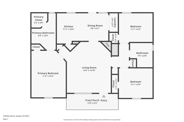 1436 Rice Hill Cir, Antioch, TN 37013