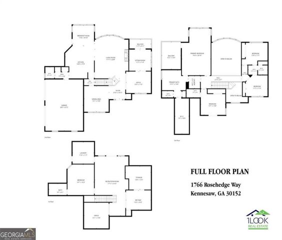 1766 Rosehedge Way NW, Kennesaw, GA 30152
