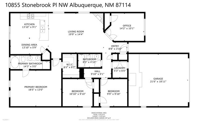 10855 Stonebrook Place NW, Albuquerque, NM 87114