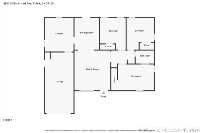 4937 S Cincinnati Avenue, Tulsa, OK 74105