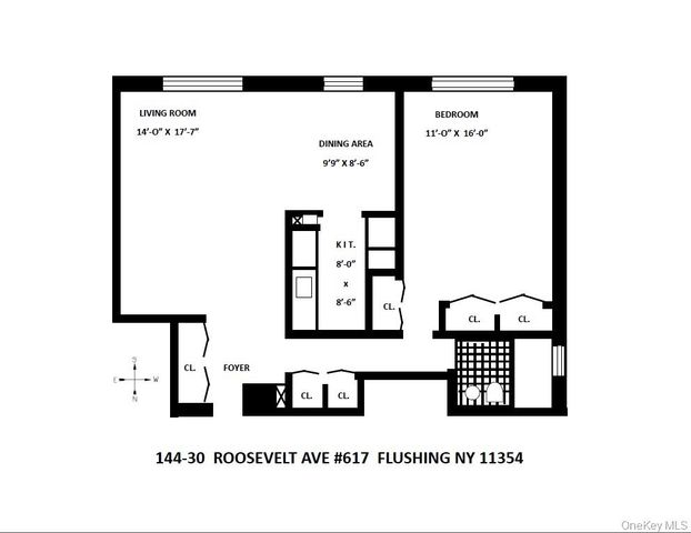144-30 Roosevelt Avenue 617, Flushing, NY 11354