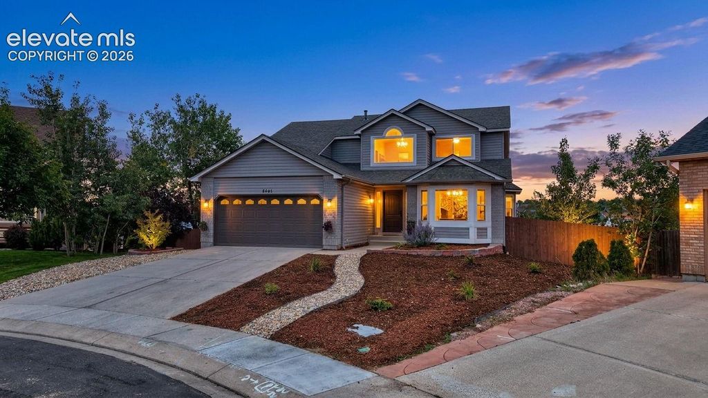8641 Candleflower Circle, Colorado Springs, CO 80920 — exterior