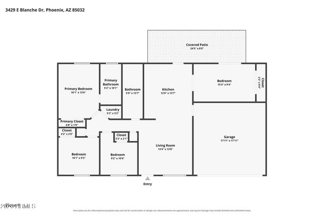 3429 E BLANCHE Drive, Phoenix, AZ 85032