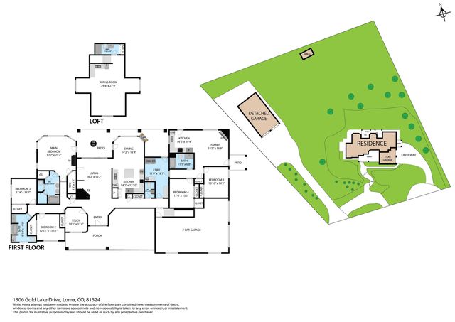 1306 Gold Lake Drive, Loma, CO 81524