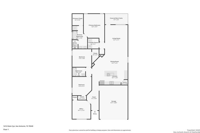 1413 Slate Cyn, San Antonio, TX 78245