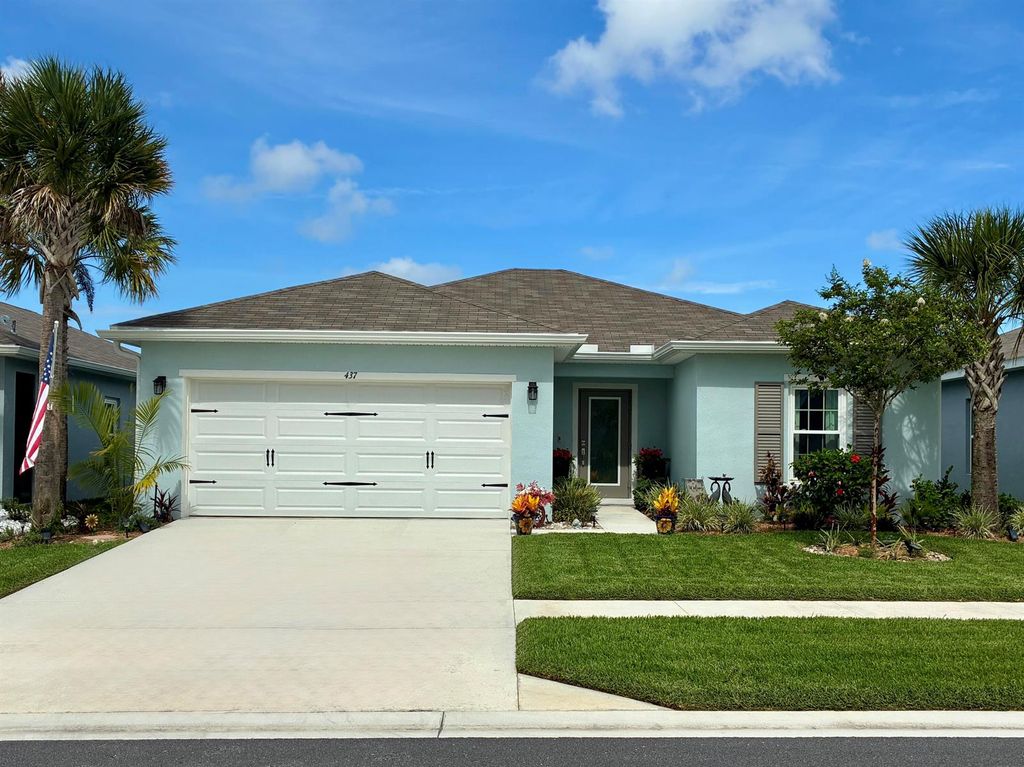 Image 1 of property listing at 437 Acai Lane, Fort Pierce, FL 34981
