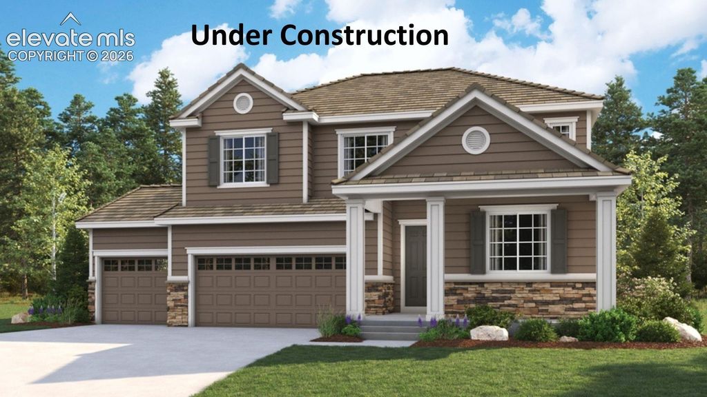 16723 Mystic Canyon Drive, Monument, CO 80132 — exterior