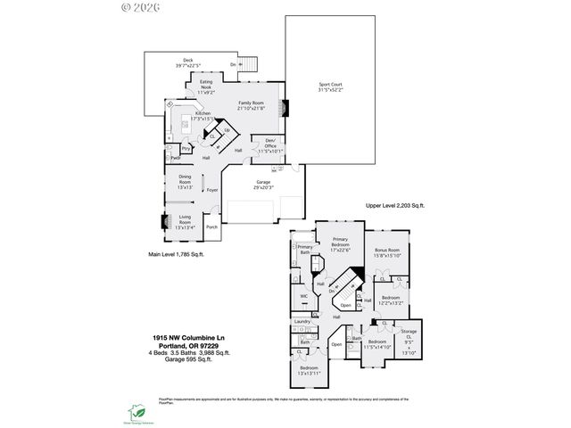 1915 Nw COLUMBINE Ln, Portland, OR 97229