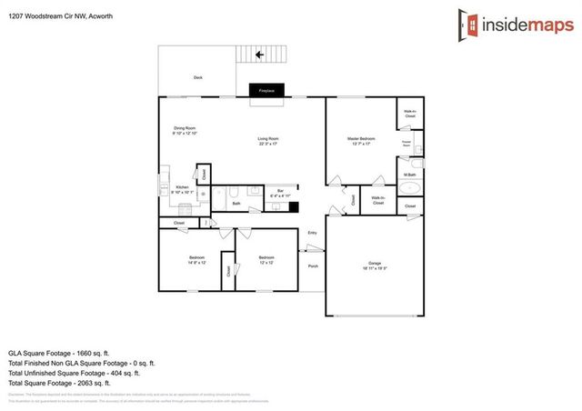 1207 Woodstream Circle NW, Acworth, GA 30102