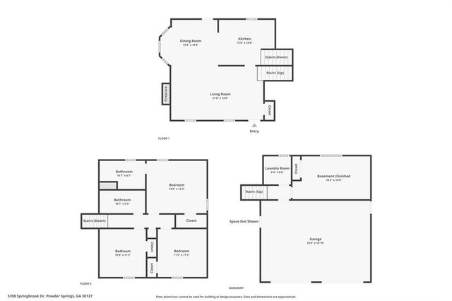 5398 Springbrook Drive, Powder Springs, GA 30127