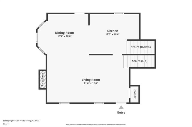 5398 Springbrook Drive, Powder Springs, GA 30127