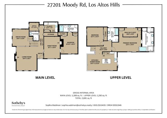 27201 Moody Road, Los Altos Hills, CA 94022