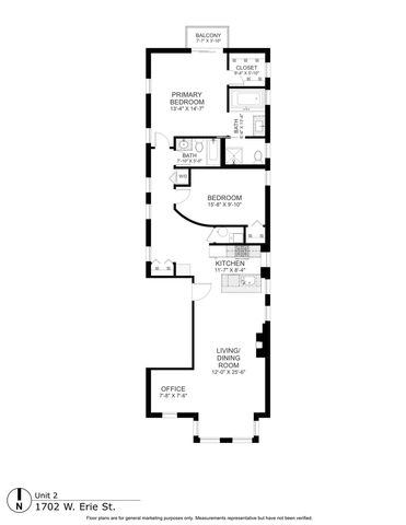 1702 W Erie Street 2, Chicago, IL 60622