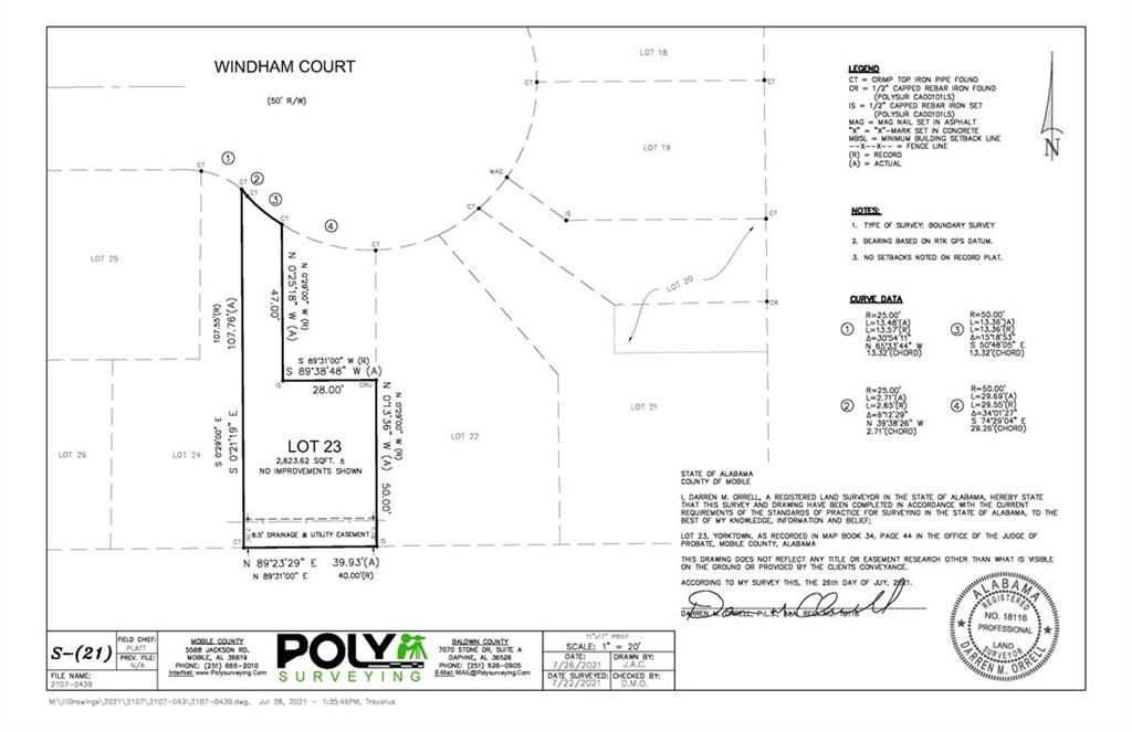 0 Windham Court, Mobile, AL 36608 — exterior