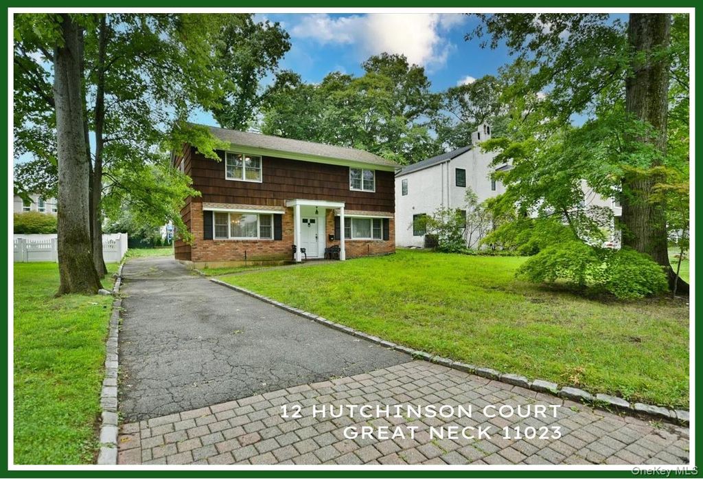 12 HUTCHINSON Court, Great Neck, NY 11023 — exterior