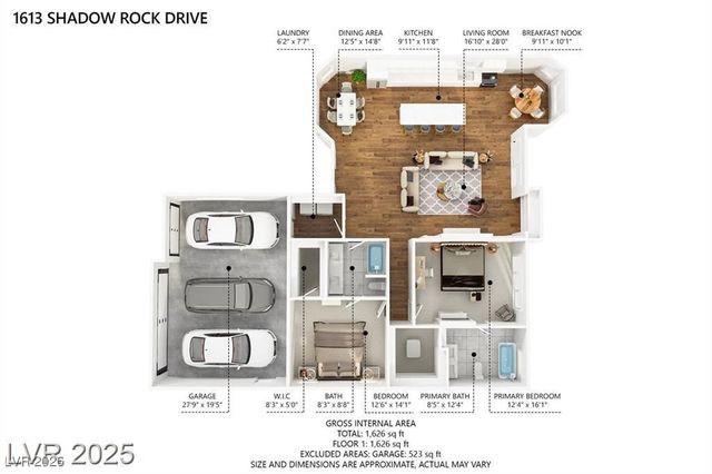 1613 Shadow Rock Drive, Las Vegas, NV 89117